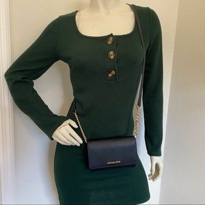 Michael Kors jet set phone holder wallet Xbody bag